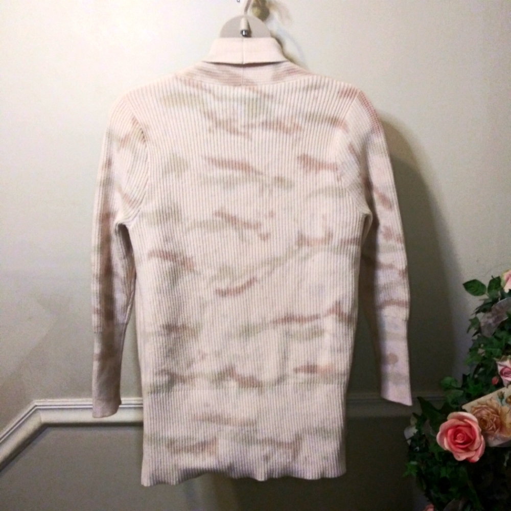 CALIA By Carrie Underwood Cream Mauve, Olive & Taupe Daybreak Neutral Cardigan - Picture 6 of 11